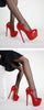 Seductive Red 17cm High Heels Party Pumps ATHLEXES