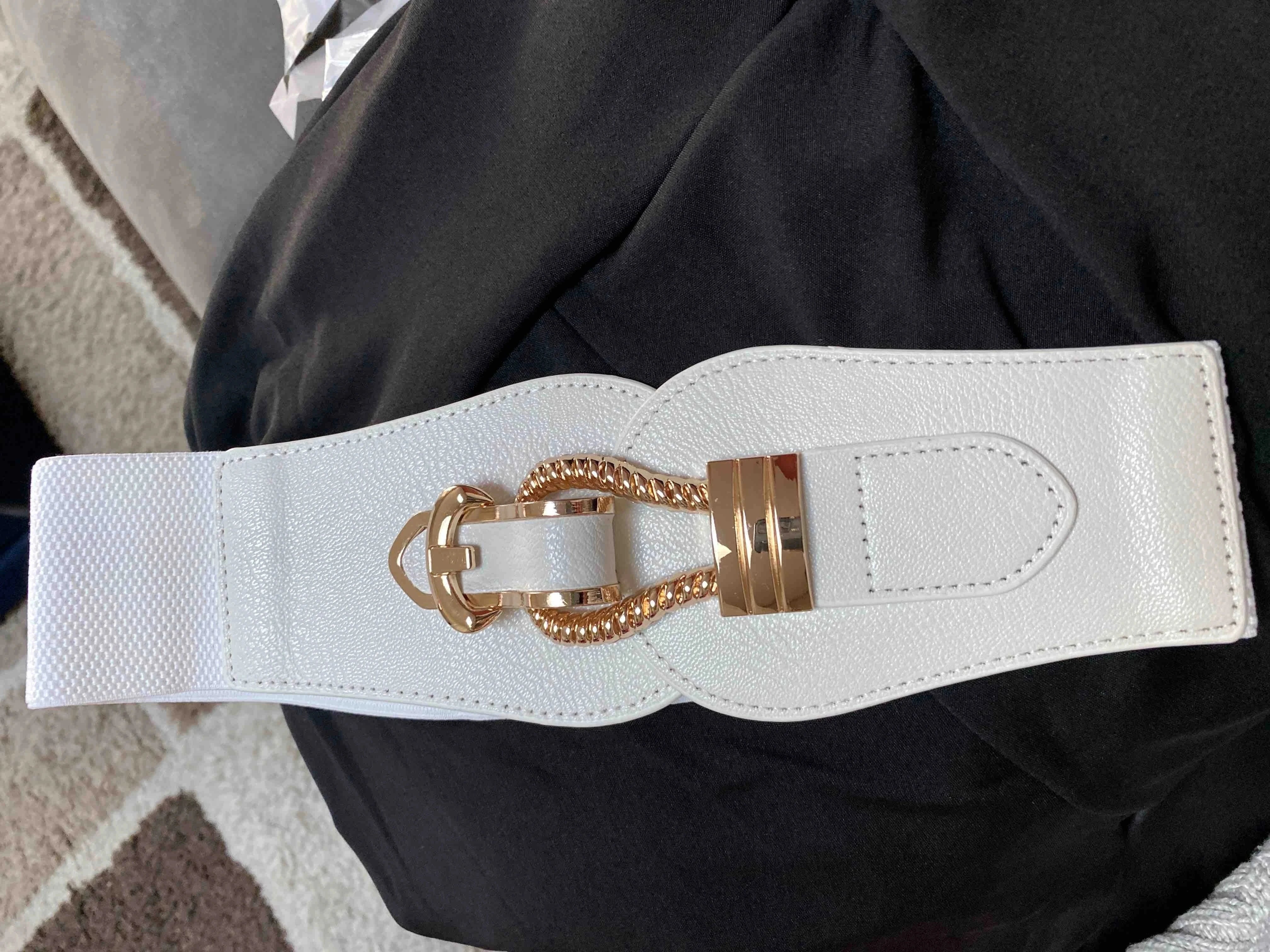 Elegant Stretch Cinch Belt for Womenâ??s Dresses ATHLEXES