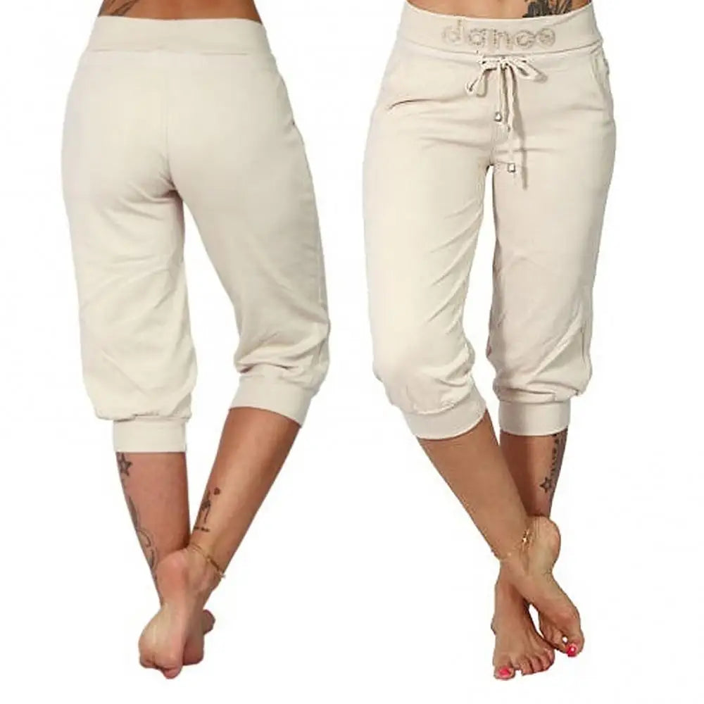 Casual Comfort Women's 3/4 Drawstring Pants ATHLEXES