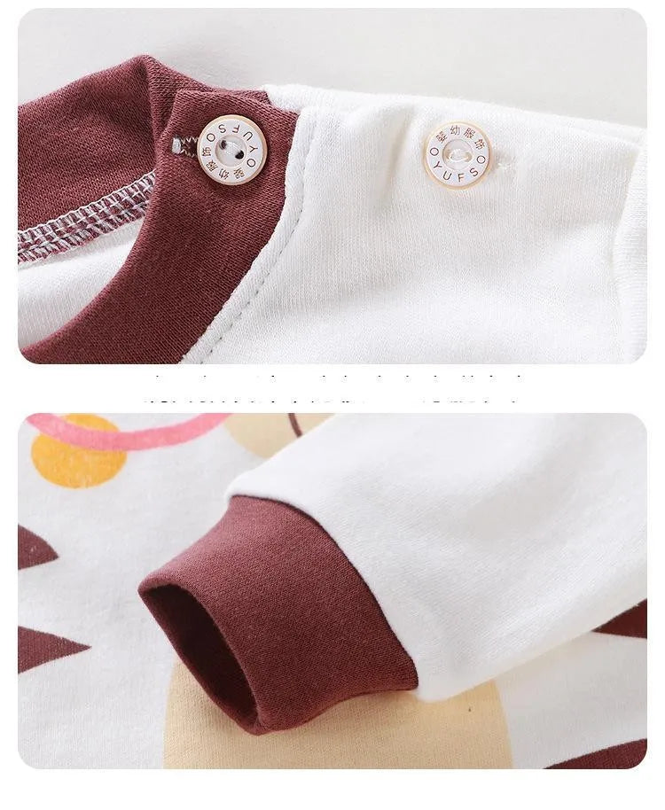 CozyCotton Unisex Baby Winter Pajama Set ATHLEXES