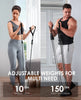 Premium Resistance Bands Set with Door Anchor & Straps ATHLEXES