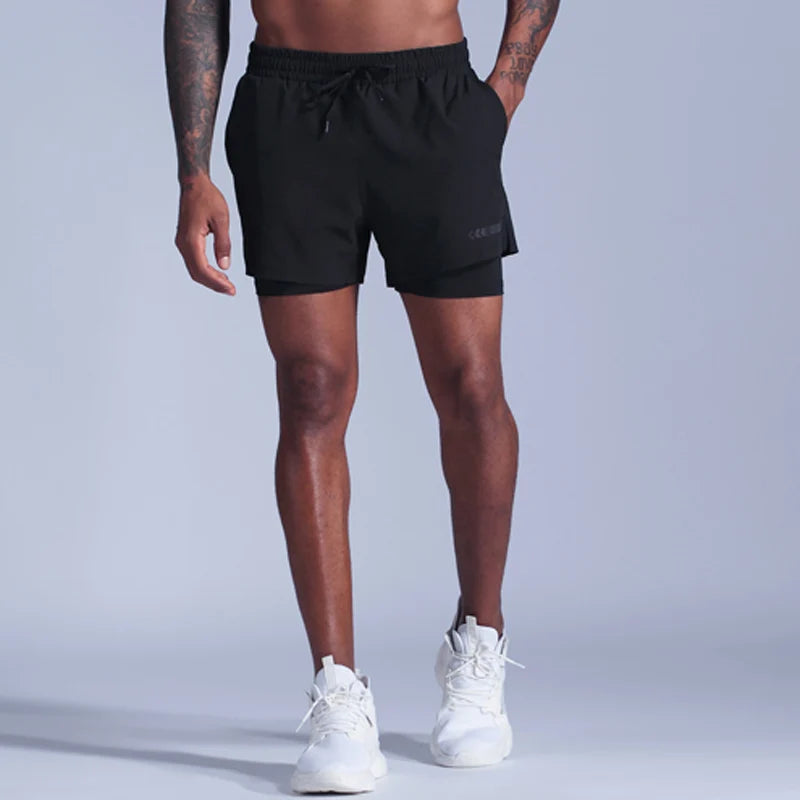 Ultimate 2 in 1 Quick Dry Running Shorts for Men ATHLEXES