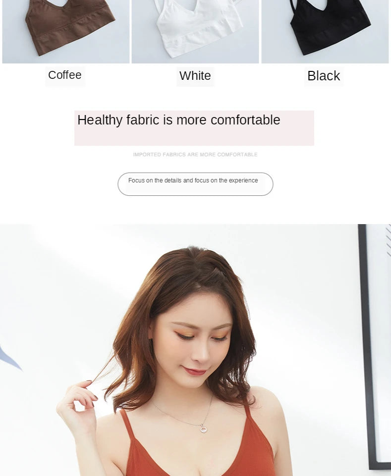 Seamless Comfort Wireless Sports Bra for Women ATHLEXES