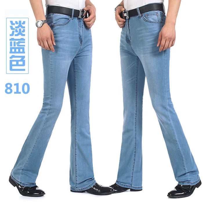 EliteFlex Men's Business Casual Flare Jeans ATHLEXES