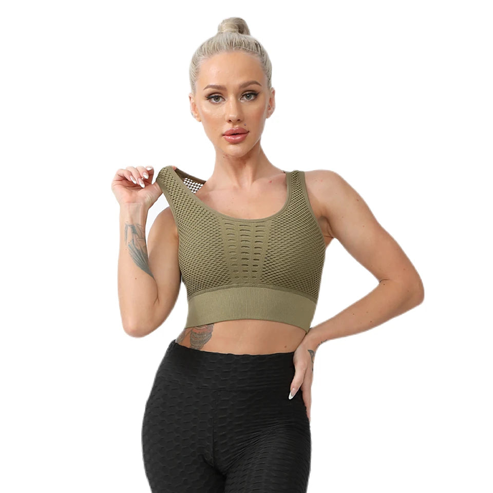 Seamless Comfort Sports Bra for Active Women ATHLEXES