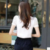 Elegant Lace Chiffon Blouse for Women ATHLEXES