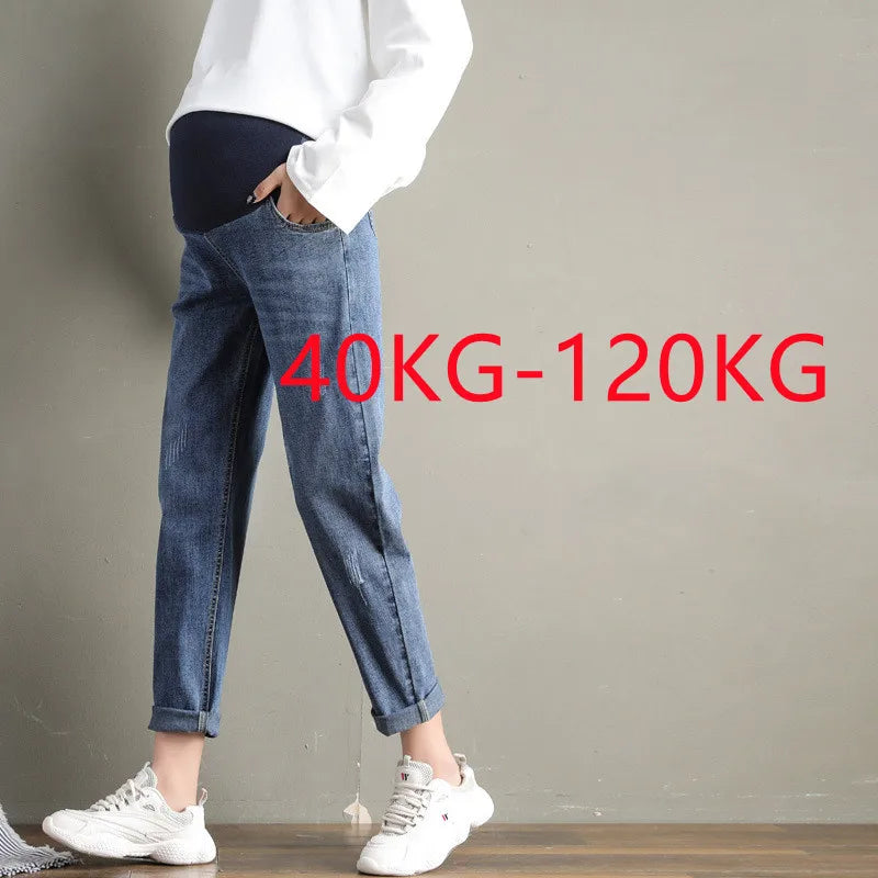 VelvetPlus Maternity Jeans for Comfort & Style ATHLEXES
