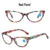 Seemfly Floral Clear Reading Glasses for Women ATHLEXES