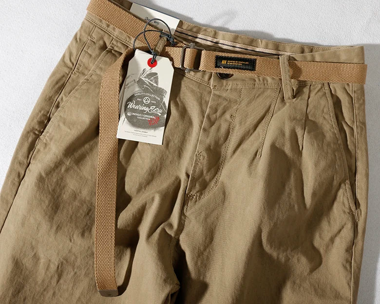 K2171 2024 Japanese Retro Loose Casual Pencil Pants for Men ATHLEXES