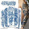 Blue Totem Waterproof Full Arm Tattoo Sleeve ATHLEXES