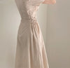 Chic Vintage Cotton Linen A-Line Dress ATHLEXES