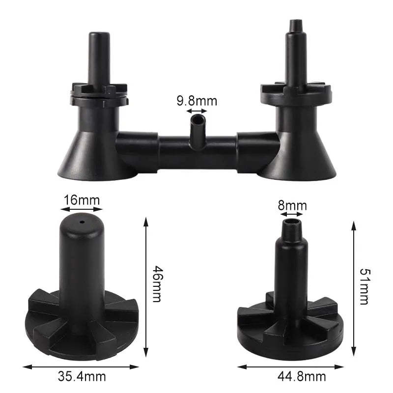 Double Blast Bottle Washer with Faucet Adapter ATHLEXES
