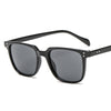 Retro Black Square Sunglasses for Men ATHLEXES