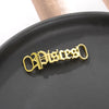 Custom Stainless Steel Name Buckles for Stylish Sneaker Charms ATHLEXES