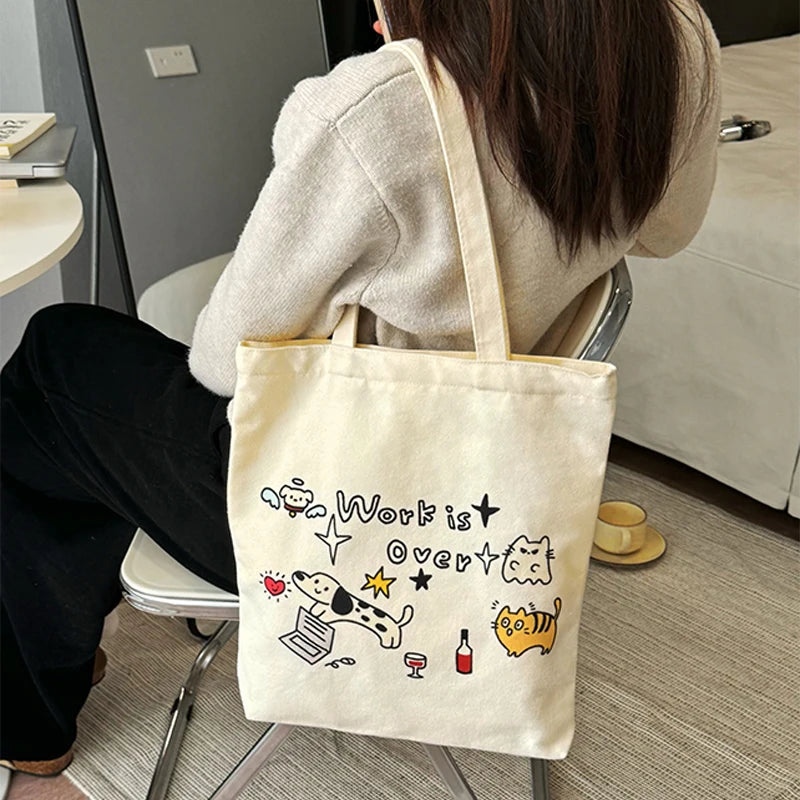 ChicCanvas Hand-Painted Commuter Bag ATHLEXES