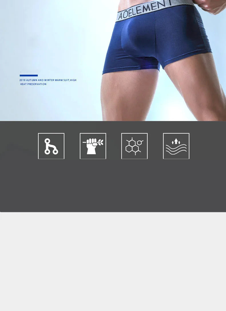 ComfortFit Modal Boxer Shorts for Men ATHLEXES