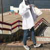 Zadily 2023 Spring Oversized Chic White Button-Up Blouse ATHLEXES