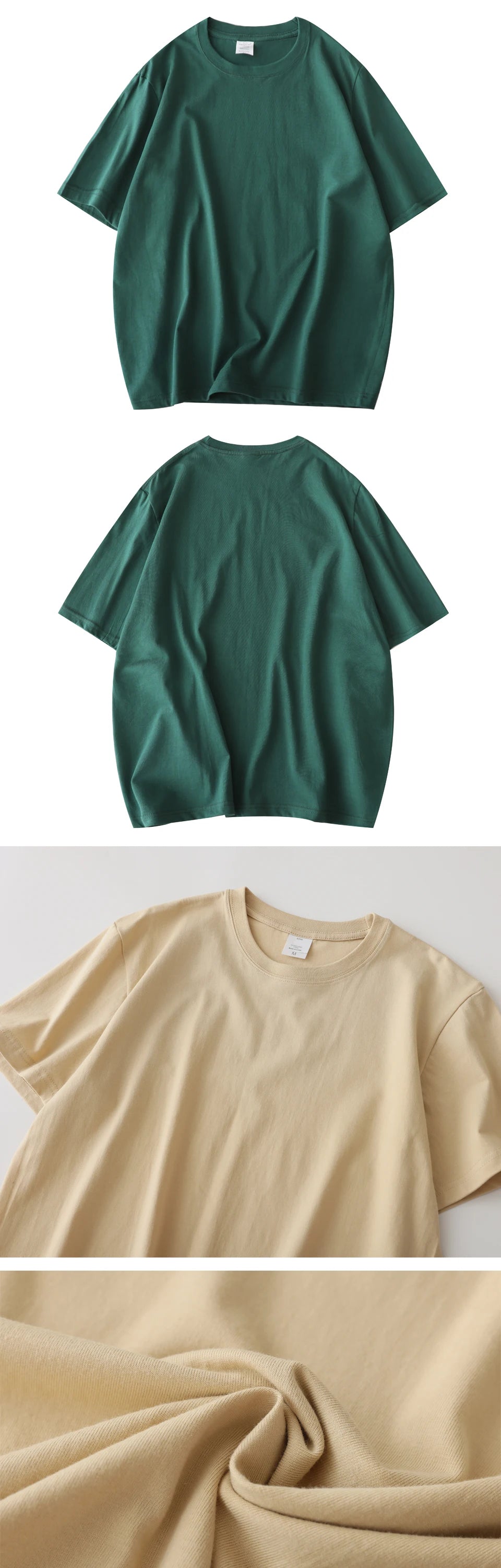 MOINWATER Women's Khaki Cotton Short Sleeve Tee for Summer ATHLEXES