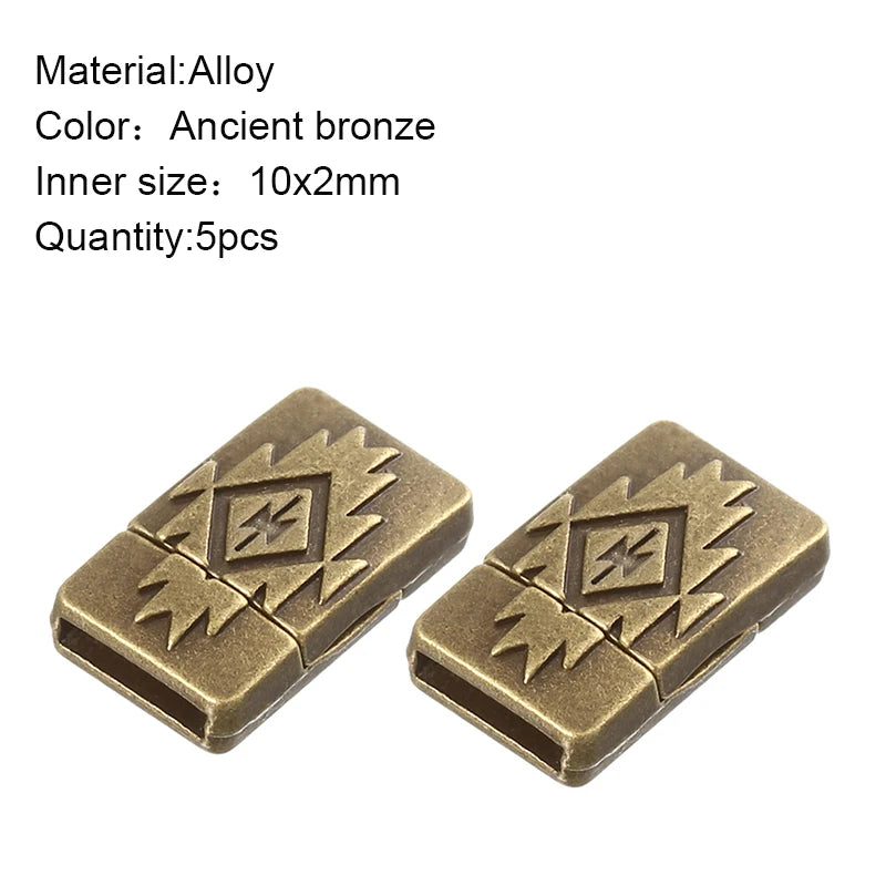Louleur Magnetic Clasps for Leather Jewelry Crafting ATHLEXES