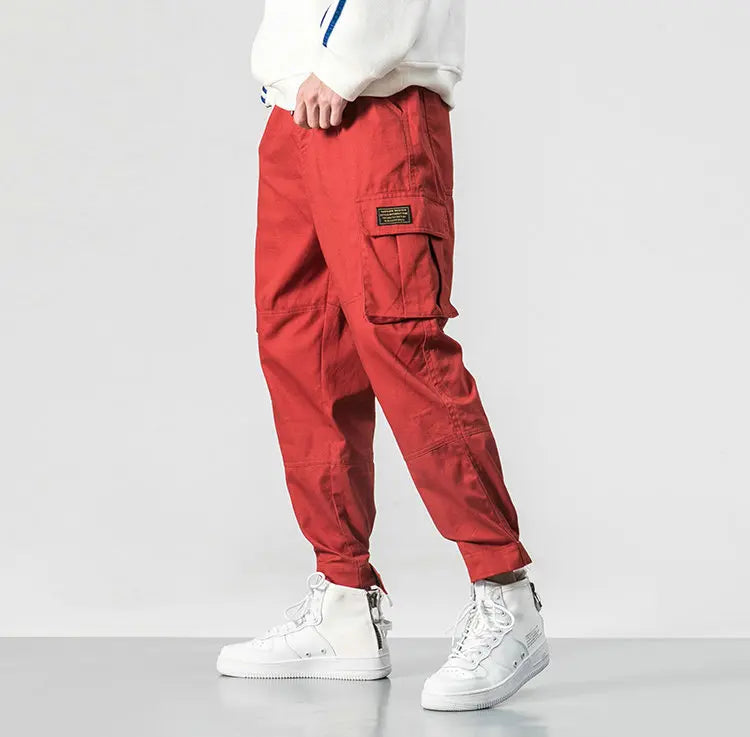 Urban Edge Cotton Multi-Pocket Harem Pants ATHLEXES