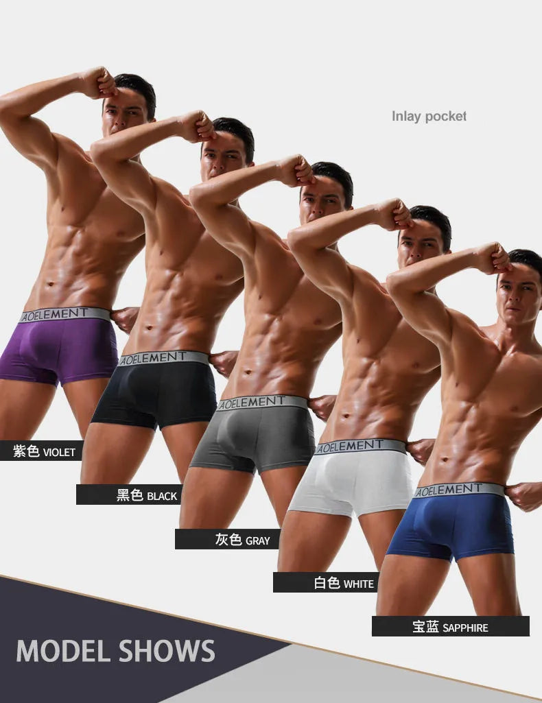 ComfortFit Modal Boxer Shorts for Men ATHLEXES
