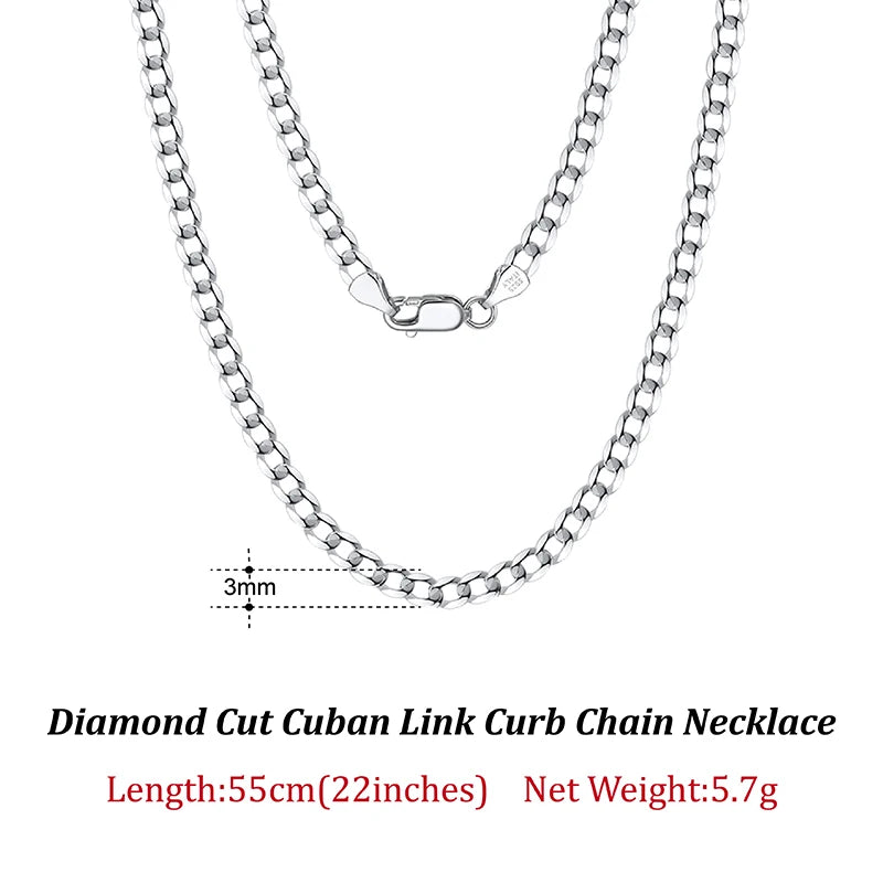 Rinntin 18K Gold Cuban Link Chain Necklace ATHLEXES
