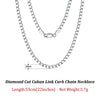 Rinntin 18K Gold Cuban Link Chain Necklace ATHLEXES