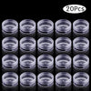 Premium Acrylic Makeup Storage Jars Set ATHLEXES