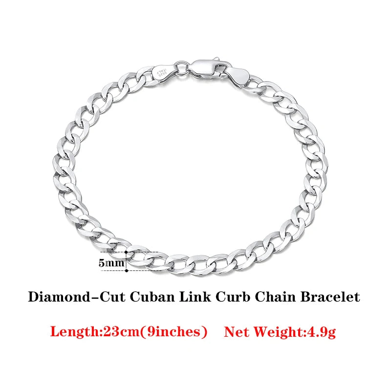 Rinntin 18K Gold Cuban Link Chain Necklace ATHLEXES