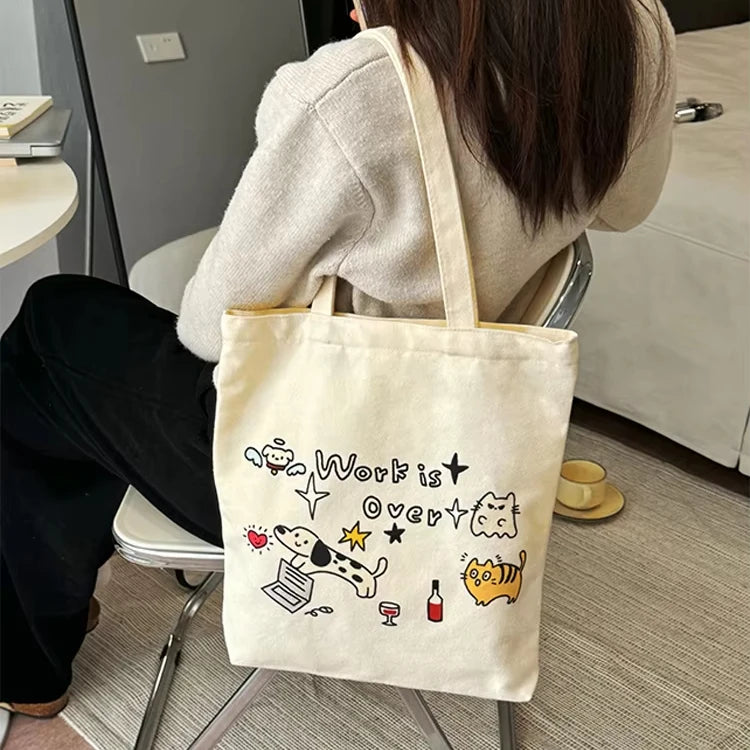 ChicCanvas Hand-Painted Commuter Bag ATHLEXES