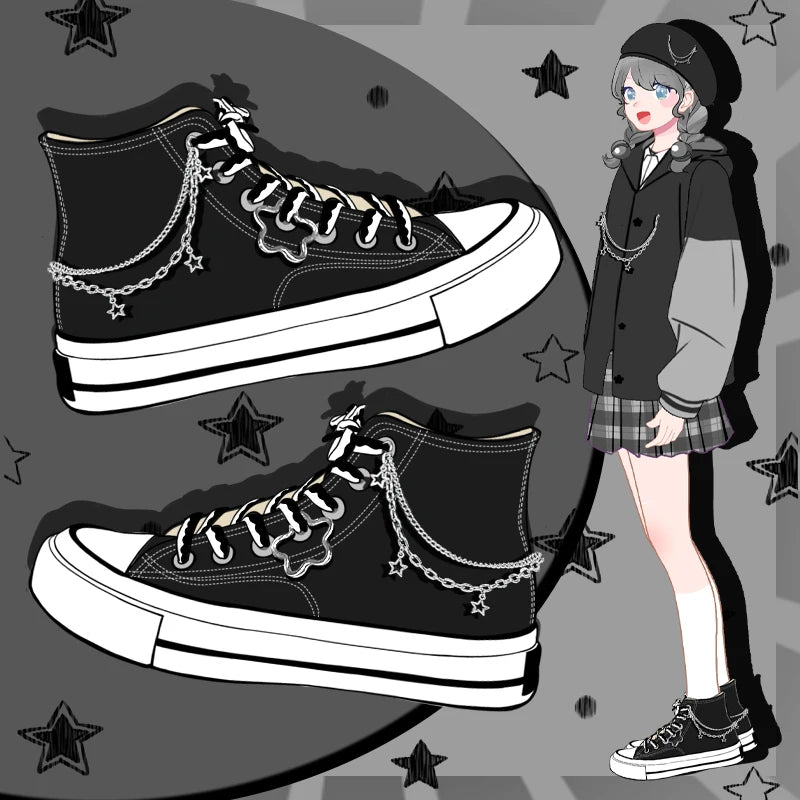 Amy and Michael Women's High Top Canvas Sneakers ATHLEXES