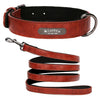 Custom Luxury Personalized Leather Dog Collar ATHLEXES