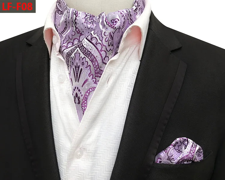 Paisley Elegance Ascot Cravat Set ATHLEXES