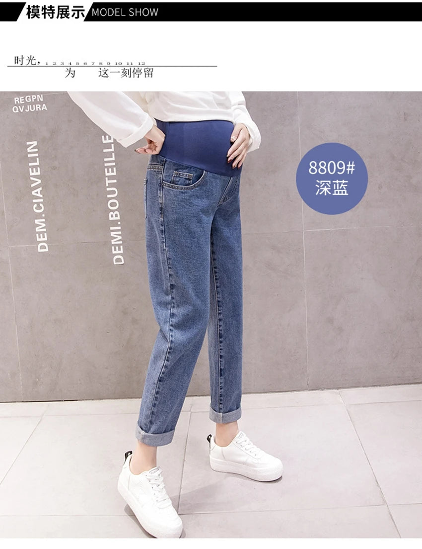 Maternity Chic High Waist Boyfriend Jeans ATHLEXES