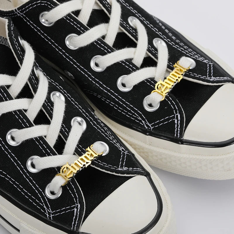 Personalized Stainless Steel Name Buckle for Sneakers ATHLEXES