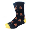 2024 Hiphop Funny Animal Dress Socks for Men - Flamingo & Penguin ATHLEXES