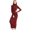 Turtleneck Knit Sheath Dress ATHLEXES