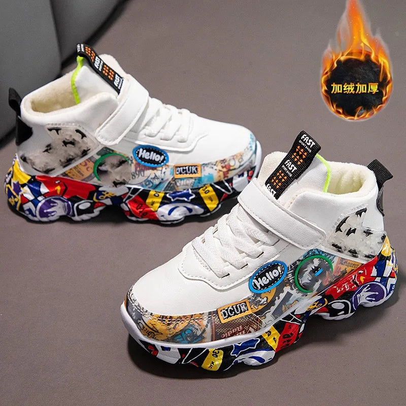 Kids Camouflage Lightweight Sports Shoes ATHLEXES