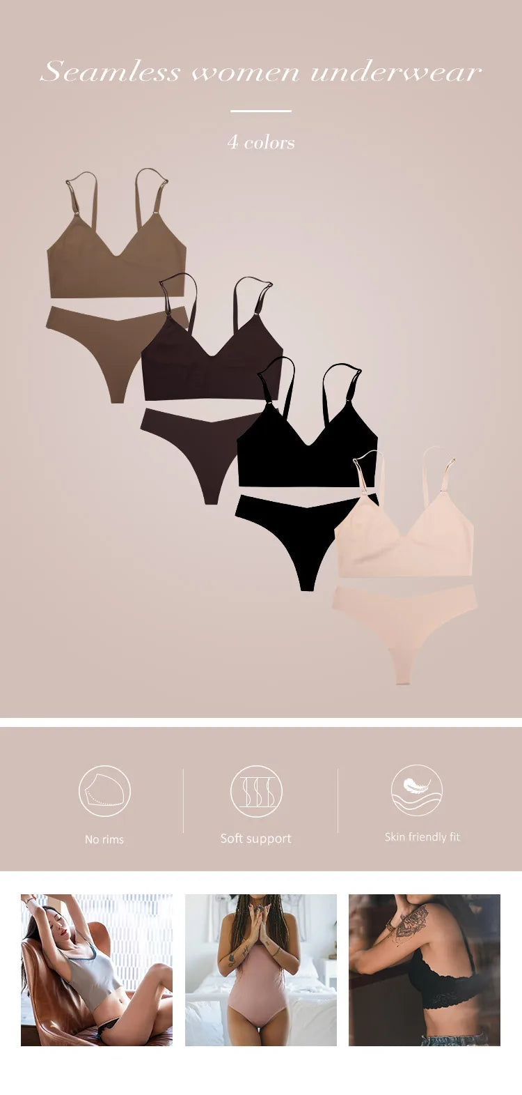 Hot Sale Seamless Bra And Briefs Set Breathable Ice Silk ATHLEXES