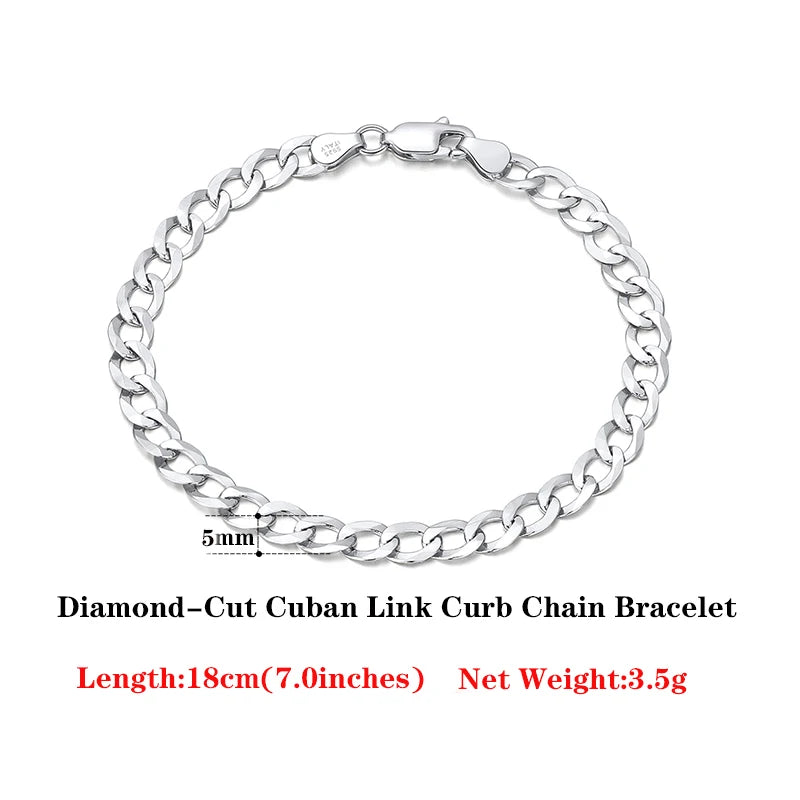 Rinntin 18K Gold Cuban Link Chain Necklace ATHLEXES