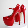 Seductive Red 17cm High Heels Party Pumps ATHLEXES