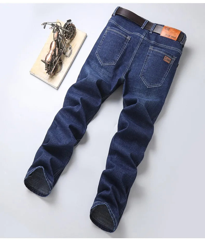 Classic Fit Men's Denim Straight Jeans ATHLEXES