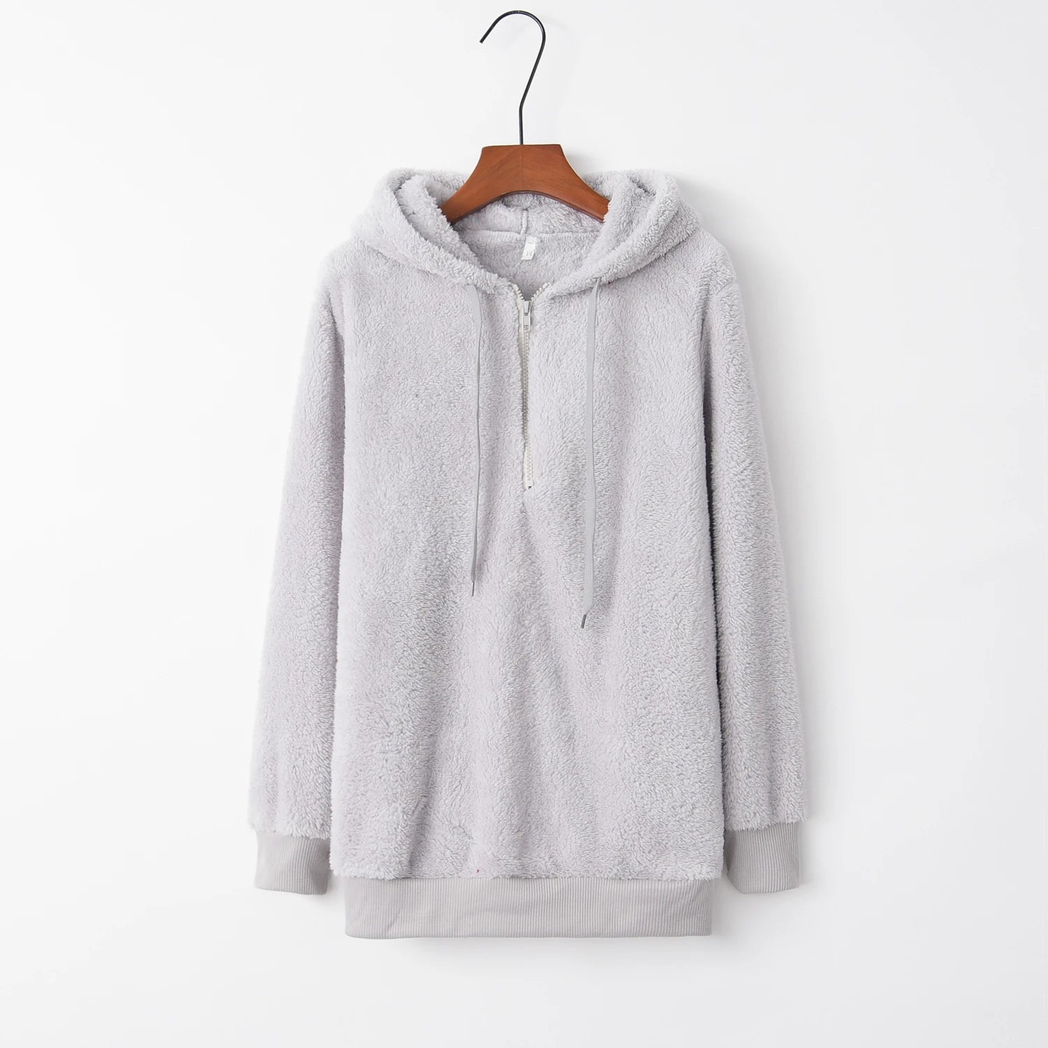 Chic Monochrome Hooded Sweater for Women ATHLEXES