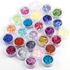 Premium Acrylic Makeup Storage Jars Set ATHLEXES