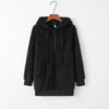 Chic Monochrome Hooded Sweater for Women ATHLEXES