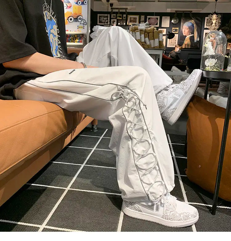 Reflect Streetwear Oversized Techwear Jogger Pants for Men ATHLEXES