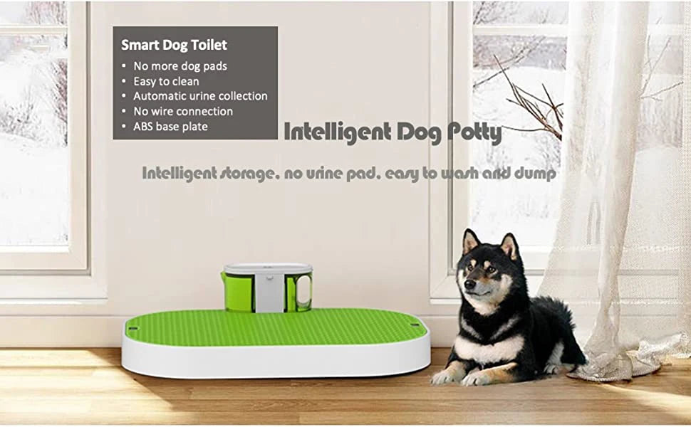 Smart Dog Toilet for Pets  Indoor Potty Training Pads Puppy Potty Tray with Automatic Urine Collection and No More Paper Pad ATHLEXES