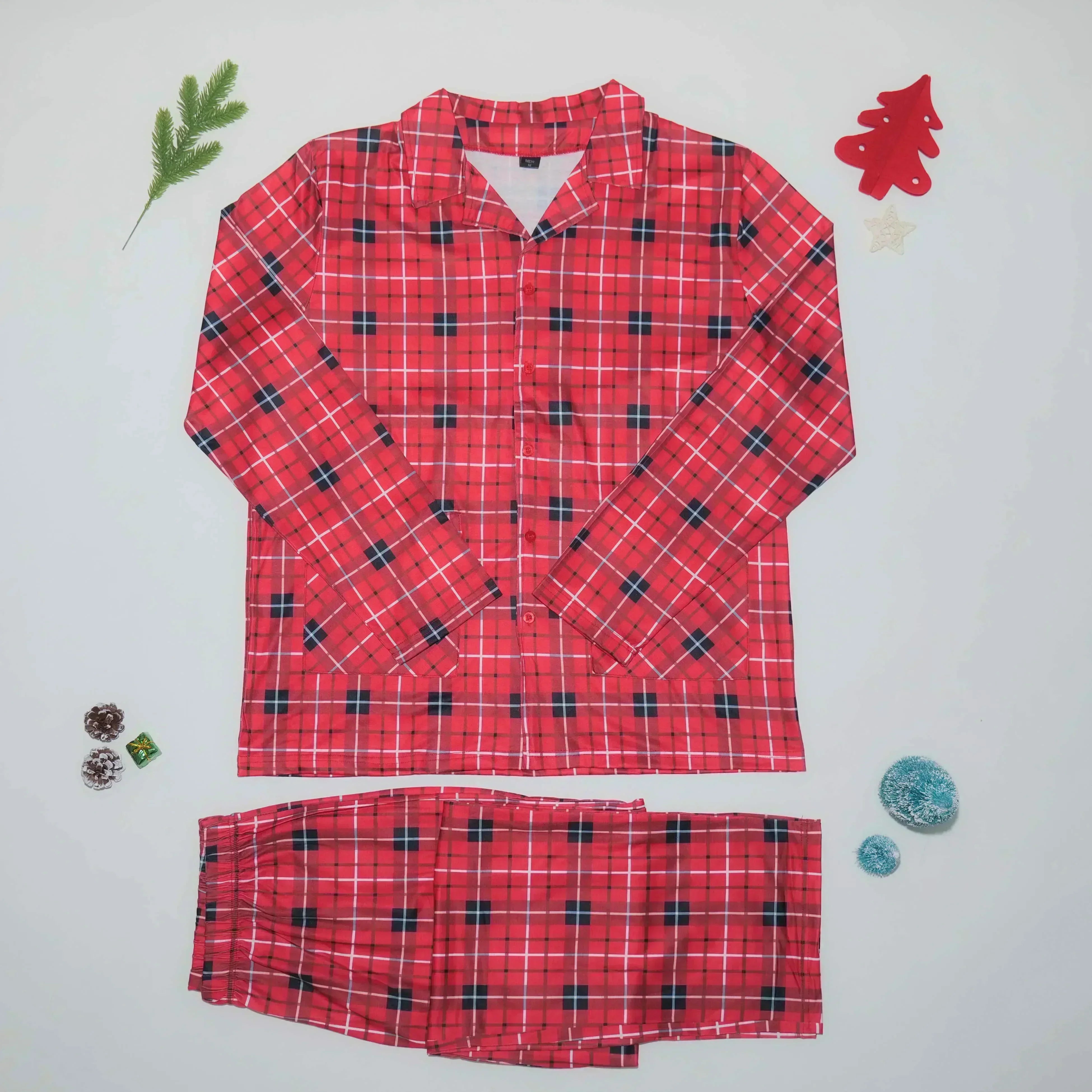 Cozy Christmas Family Matching Pajamas Set ATHLEXES