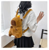 Kawaii Capybara Plush Backpack for Kids ATHLEXES