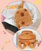 Kawaii Capybara Plush Backpack for Kids ATHLEXES